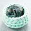 Crochet Cat ed - Green / 30cm / United States