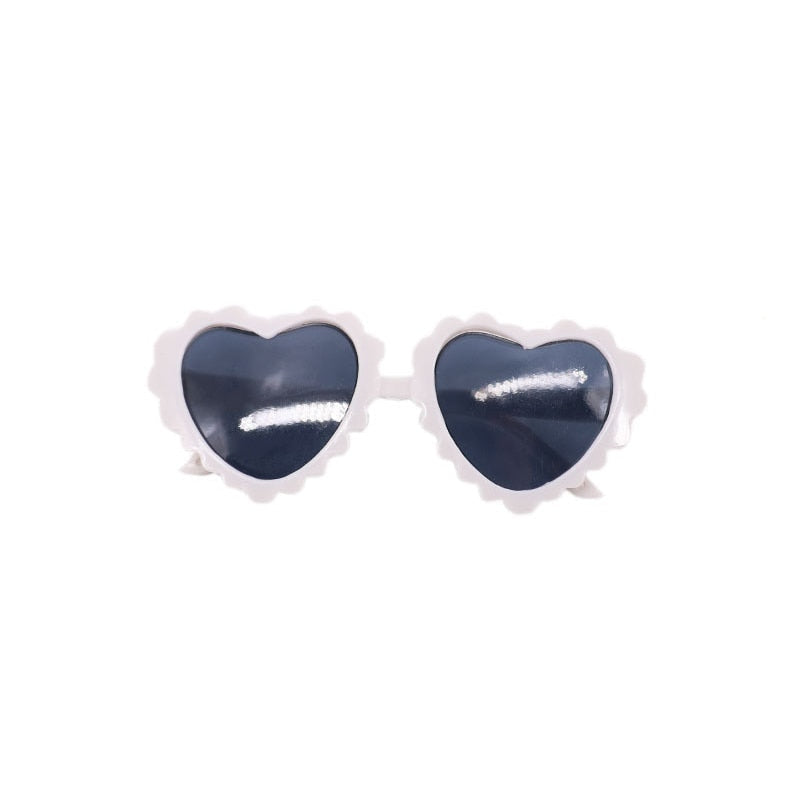 Fashion Glasses for cats - lace white