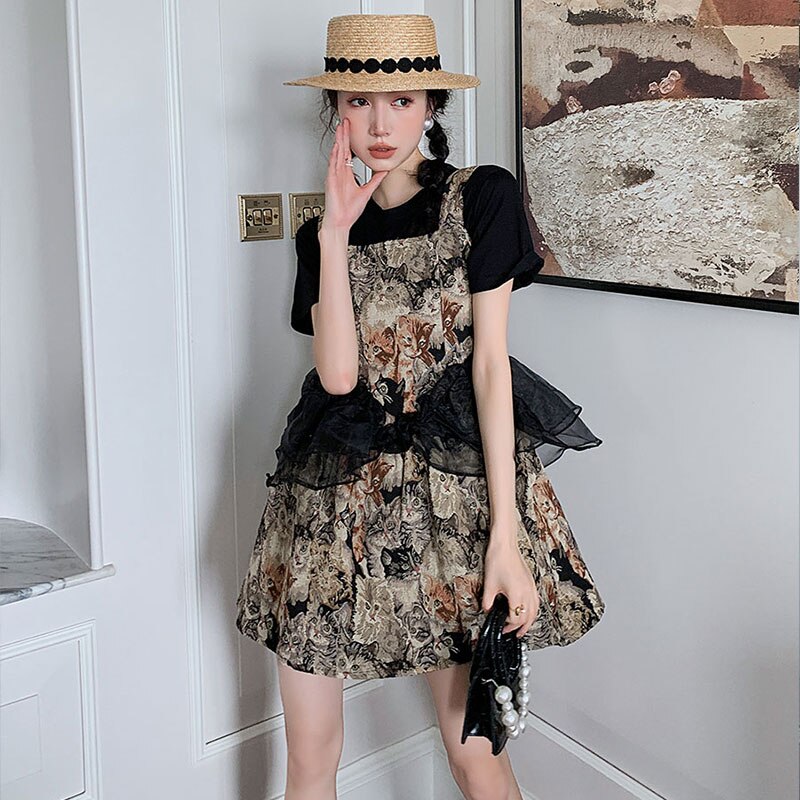 French Cat Dress - Cat Dress