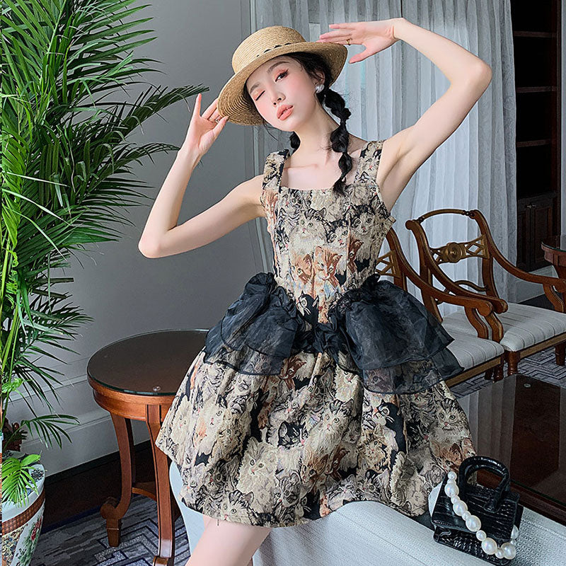 French Cat Dress - Cat Dress
