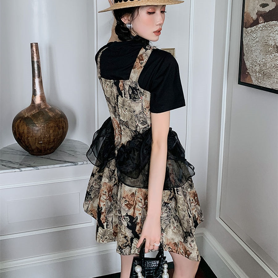 French Cat Dress - Cat Dress