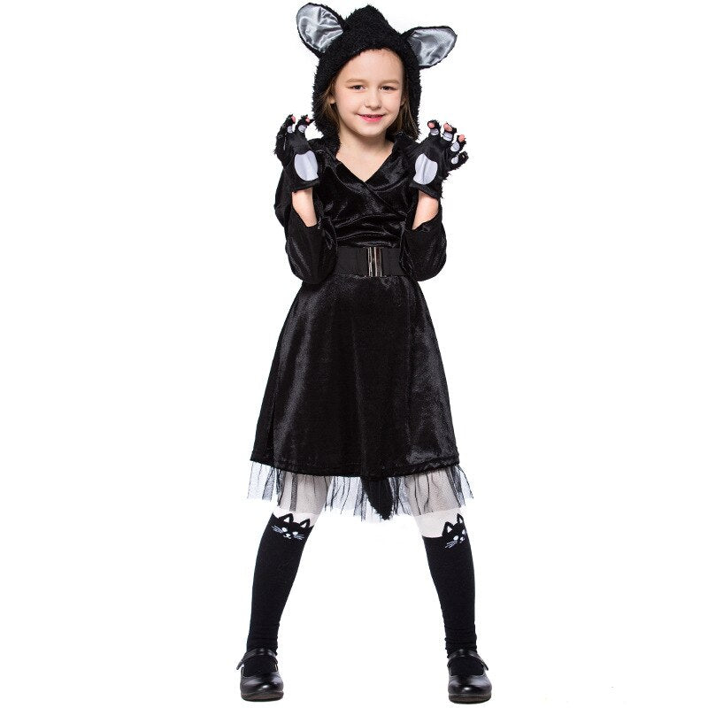 Gothic Cat Dress - Cat Dress