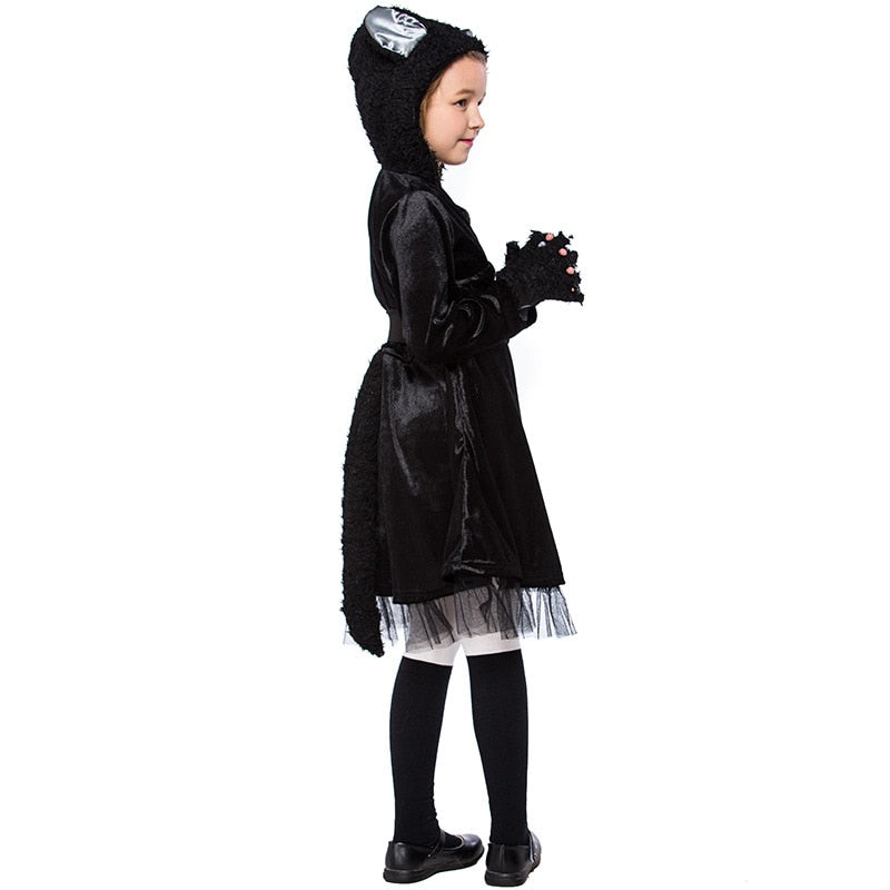 Gothic Cat Dress - Cat Dress