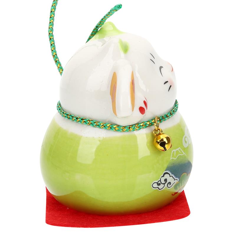 Green Maneki Neko