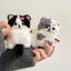 Kawaii Plush Cat Airpod case - Cat airpod Case