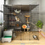 Large Cat Cage - 147X111X145cm - Large Cat Cage