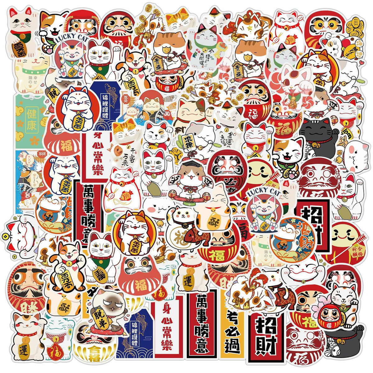 Lucky Cat Sticker