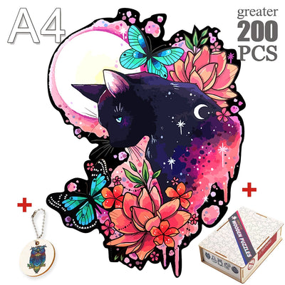Moon Cat Jigsaw Puzzle - 200 pieces