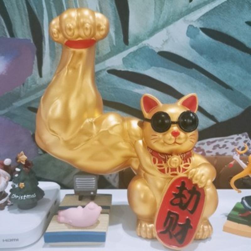 Muscle Lucky Cat - Muscle Lucky Cat