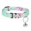 Personalized Cat Collar - PaleTurquoise / S