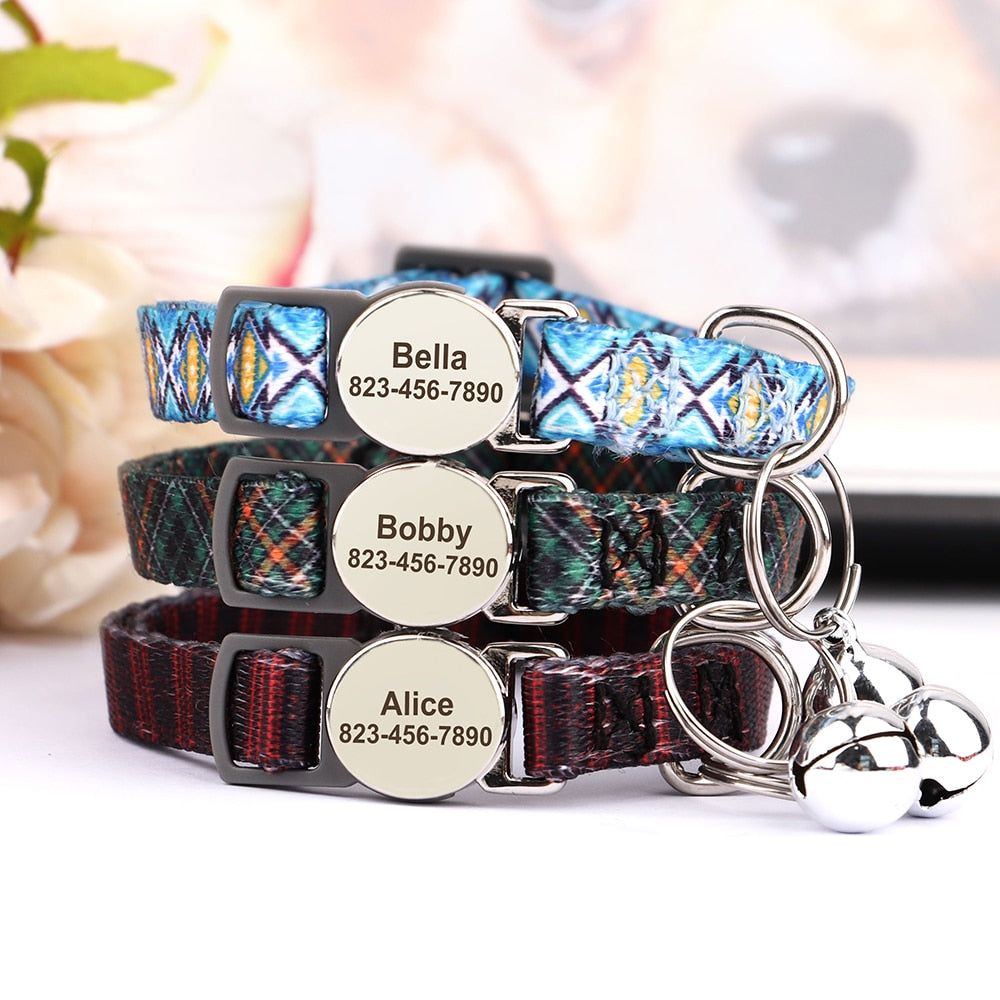 Personalized Cat Collar