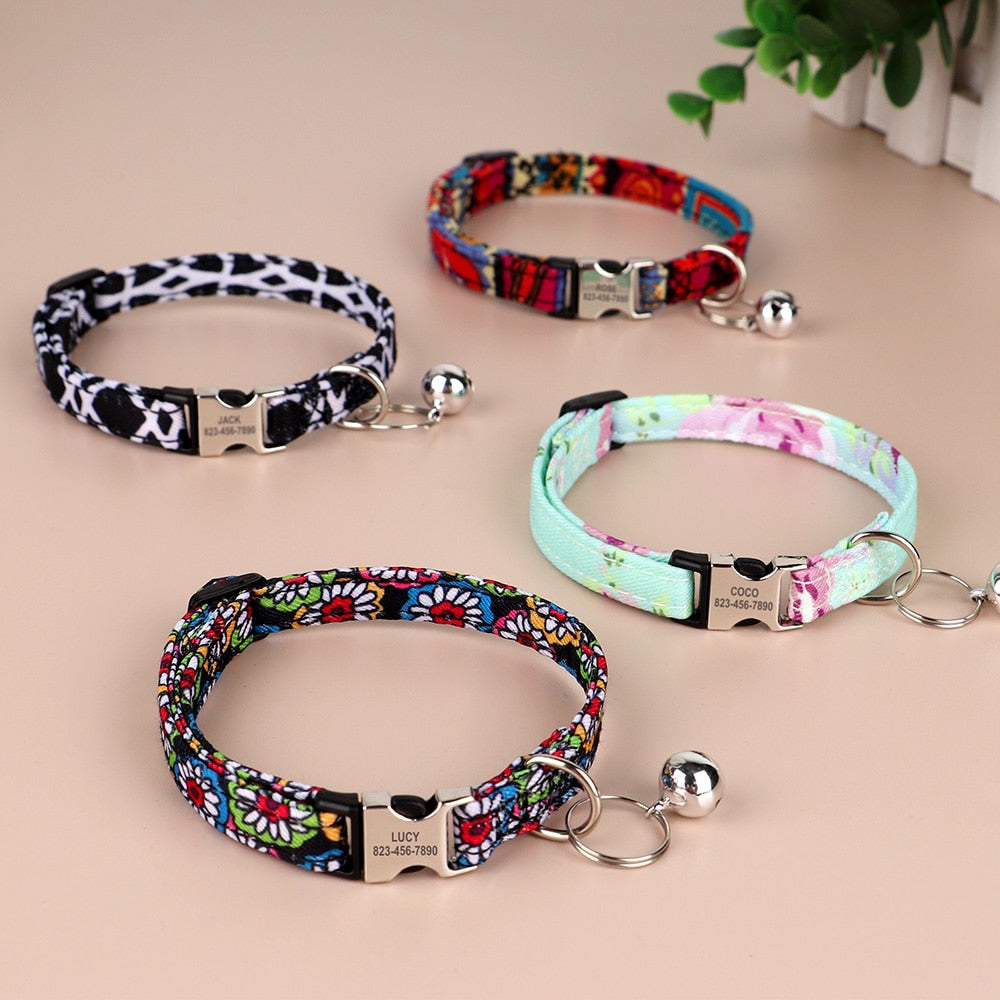 Personalized Cat Collar