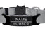 Personalized Cat Collar with Bell - Grey