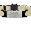 Personalized Cat Collar with Bell - Wheat