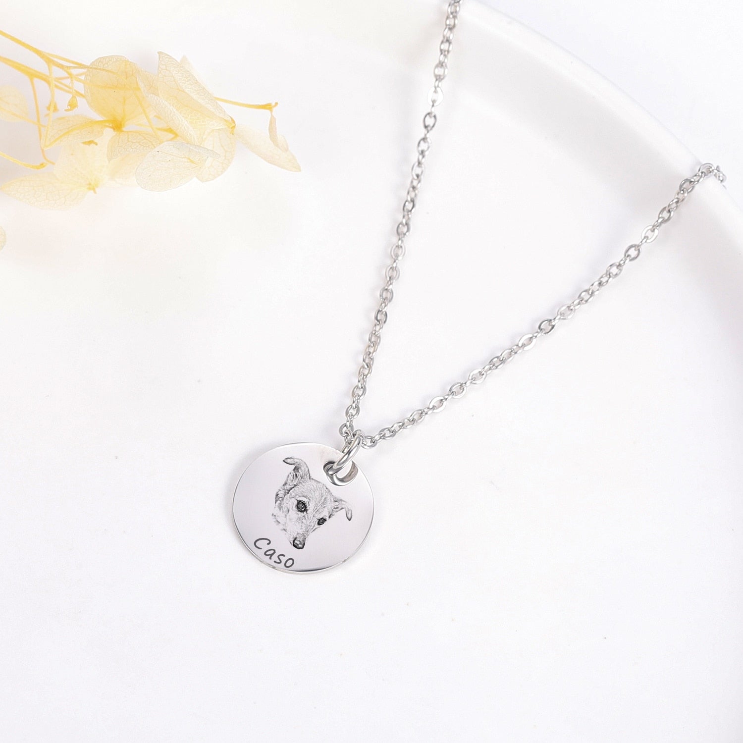 Personalized Cat Necklace