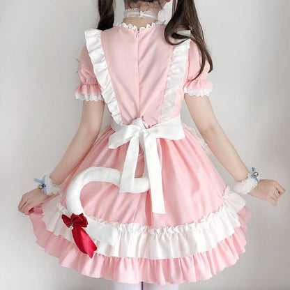 Pink Cat Dress - Cat Dress