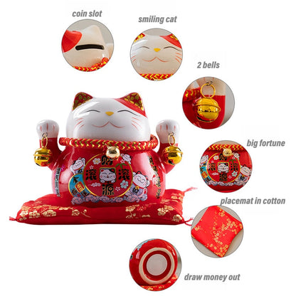 Red Maneki Neko - red maneki neko