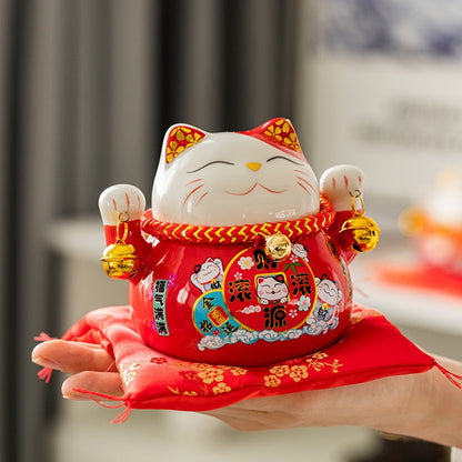 Red Maneki Neko - red maneki neko