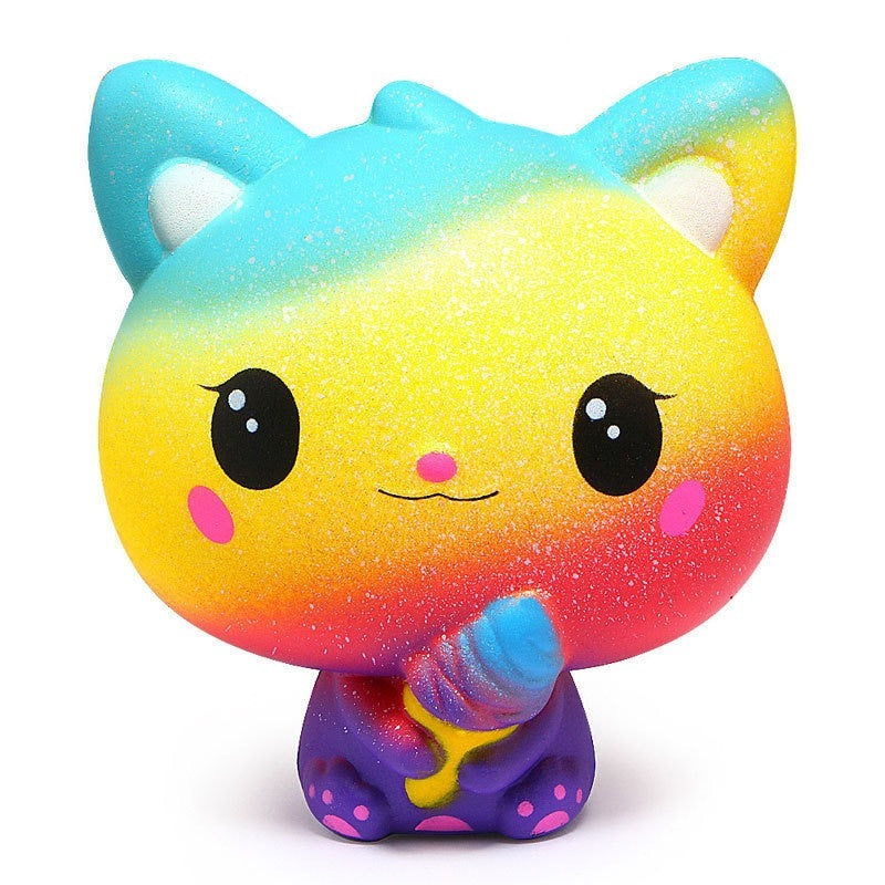 Squishy Cat - Yellow