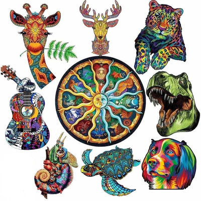 Wooden Animal Jigsaw Puzzle