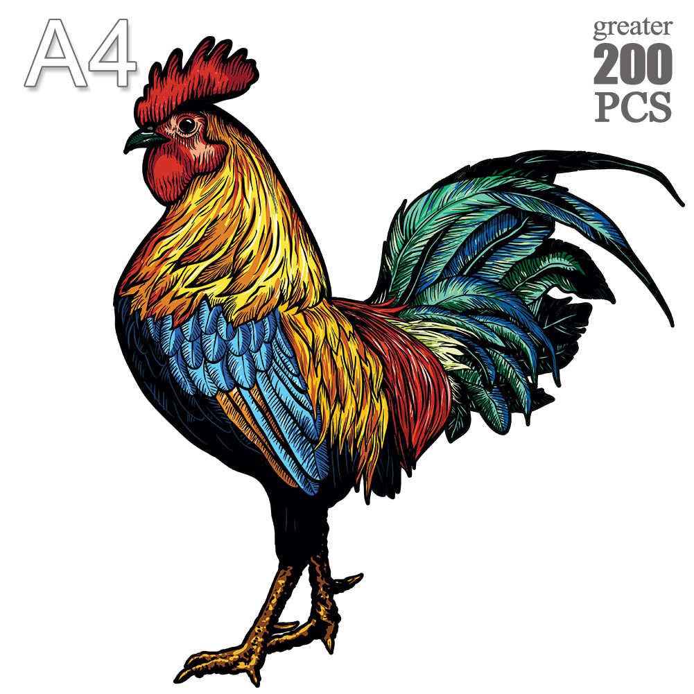 Wooden Animal Jigsaw Puzzle