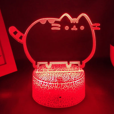 3D LED Cat Night Light - 3D LED Cat Night Light