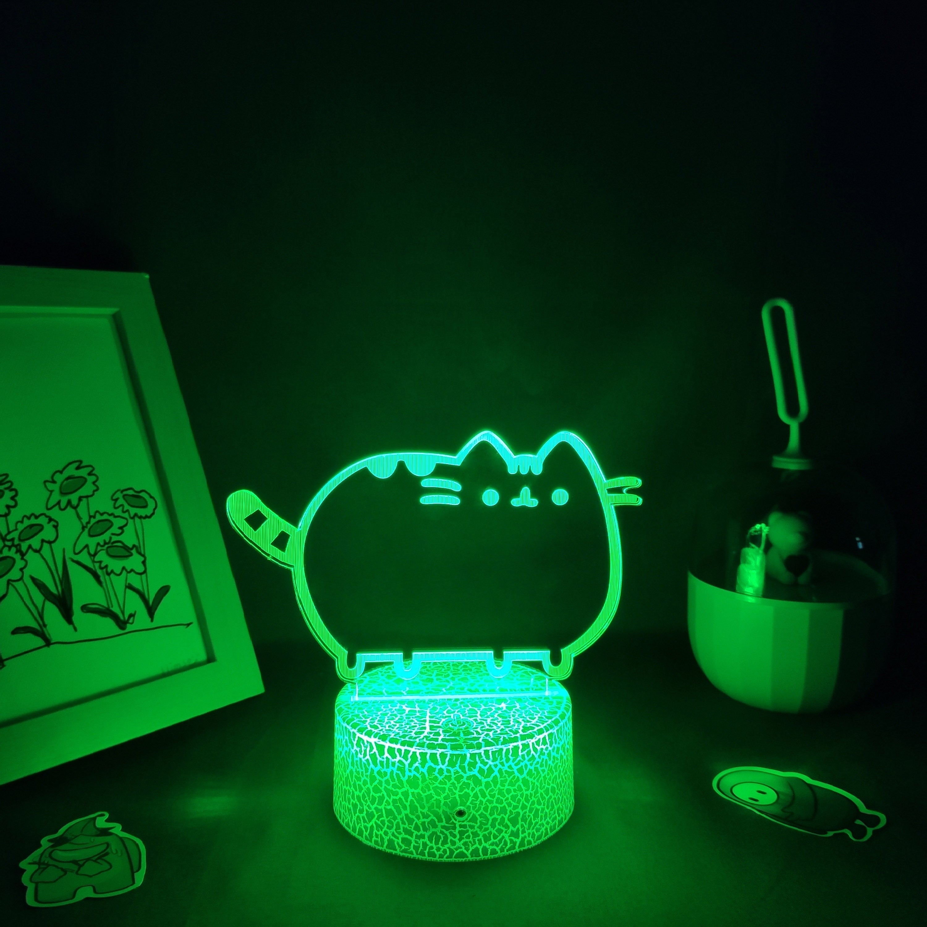 3D LED Cat Night Light - 3D LED Cat Night Light