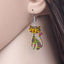 Abstract Cat Earrings - Cat earrings