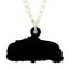 Acrylic Christmas Cat Necklace - Cat necklace