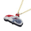 Acrylic Christmas Cat Necklace - Cat necklace