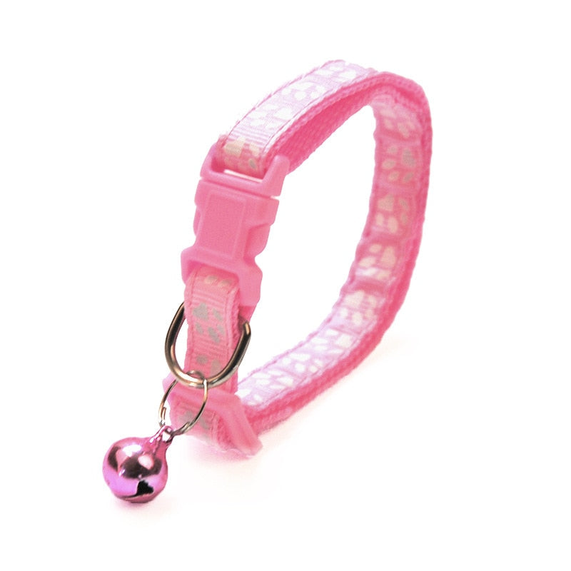 Adjustable Cat Collars - Pink - Cat collars