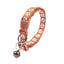 Adjustable Cat Collars - Brown - Cat collars