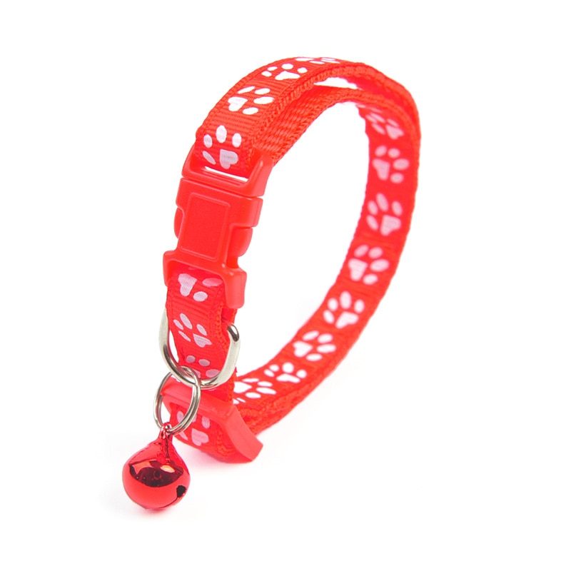 Adjustable Cat Collars - Red - Cat collars