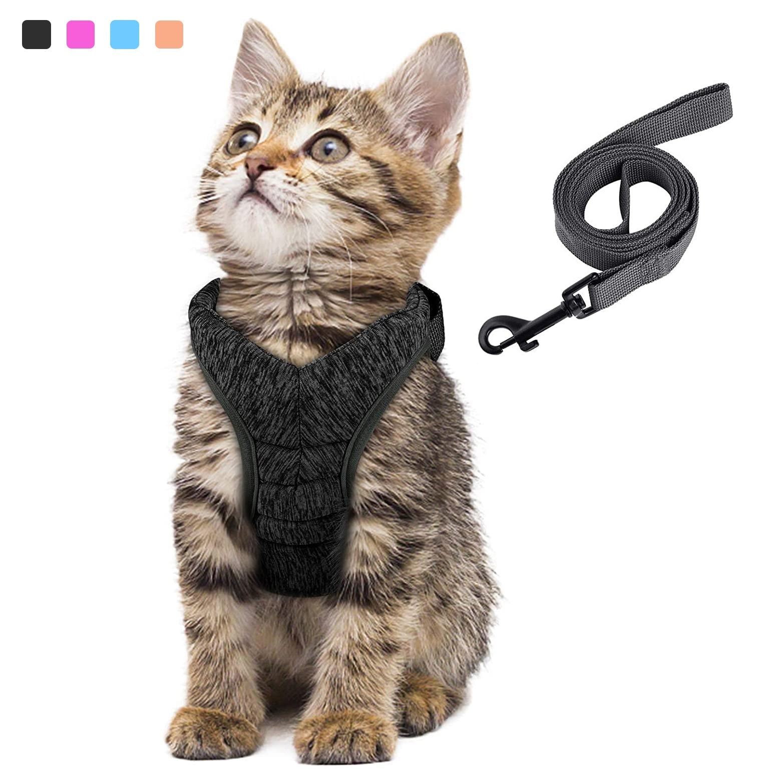 Adjustable Cat Harness - cat harness leash