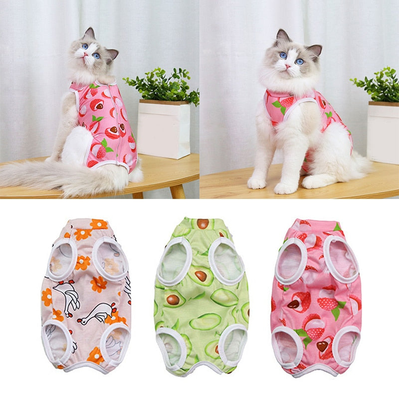 After Surgery Cat Clothes - Clothes for cats