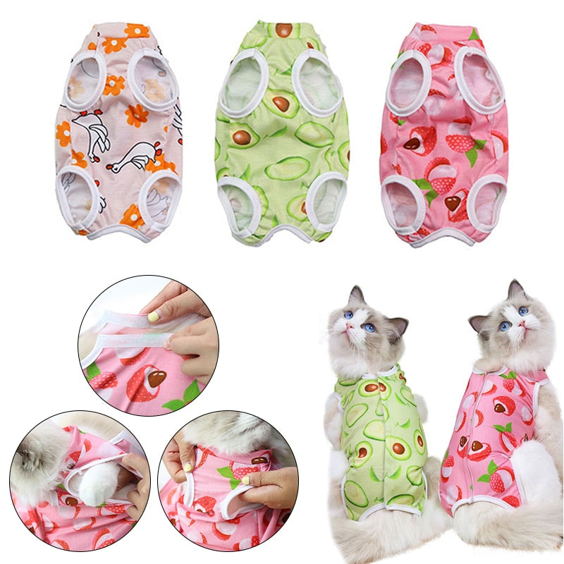 After Surgery Cat Clothes - Clothes for cats