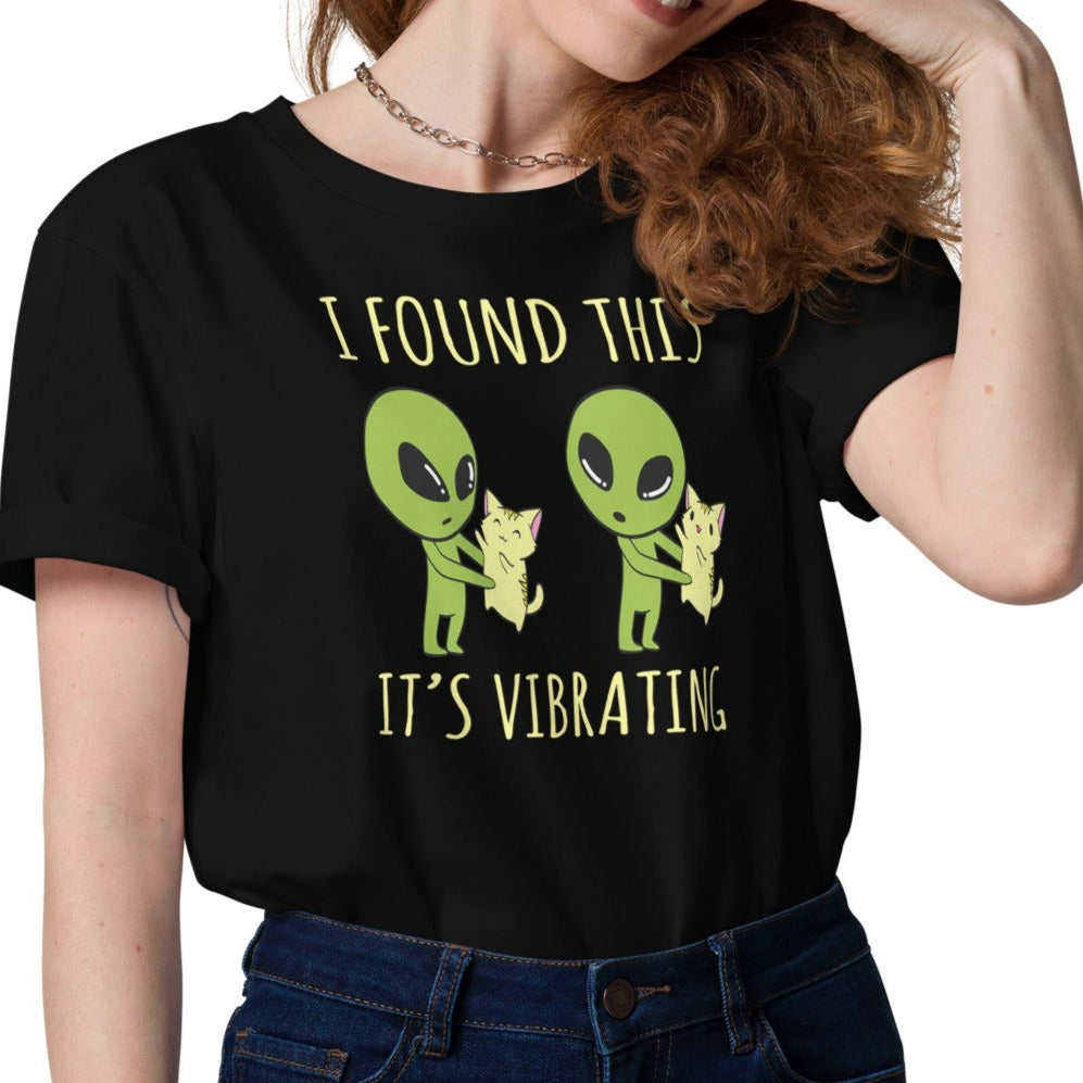 Alien and Cat shirt