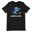 Alien chasing Cat shirt
