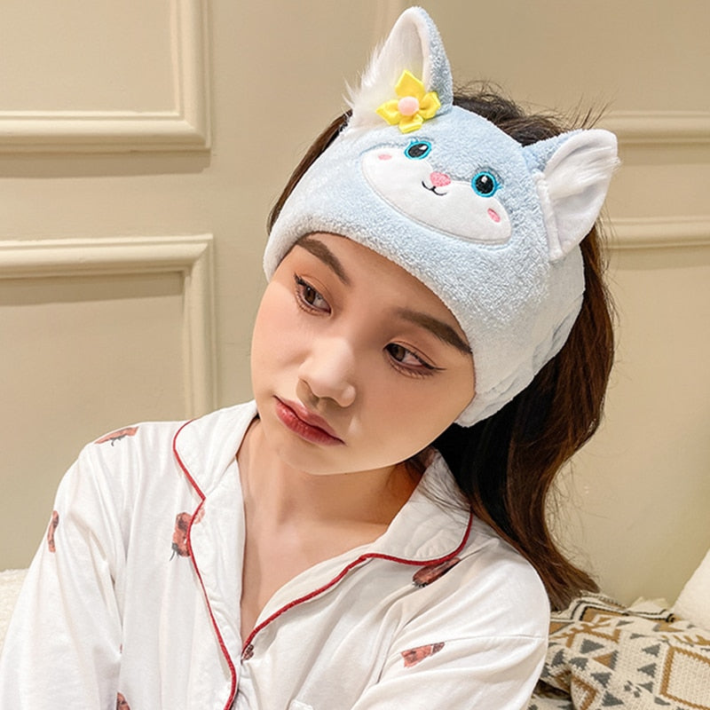 Cat Ears Headband - Blue Fox - Cat Ears Headband