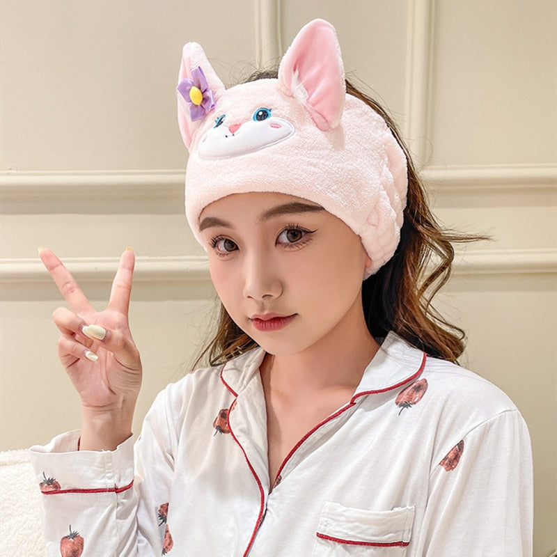 Cat Ears Headband - Pink Fox - Cat Ears Headband
