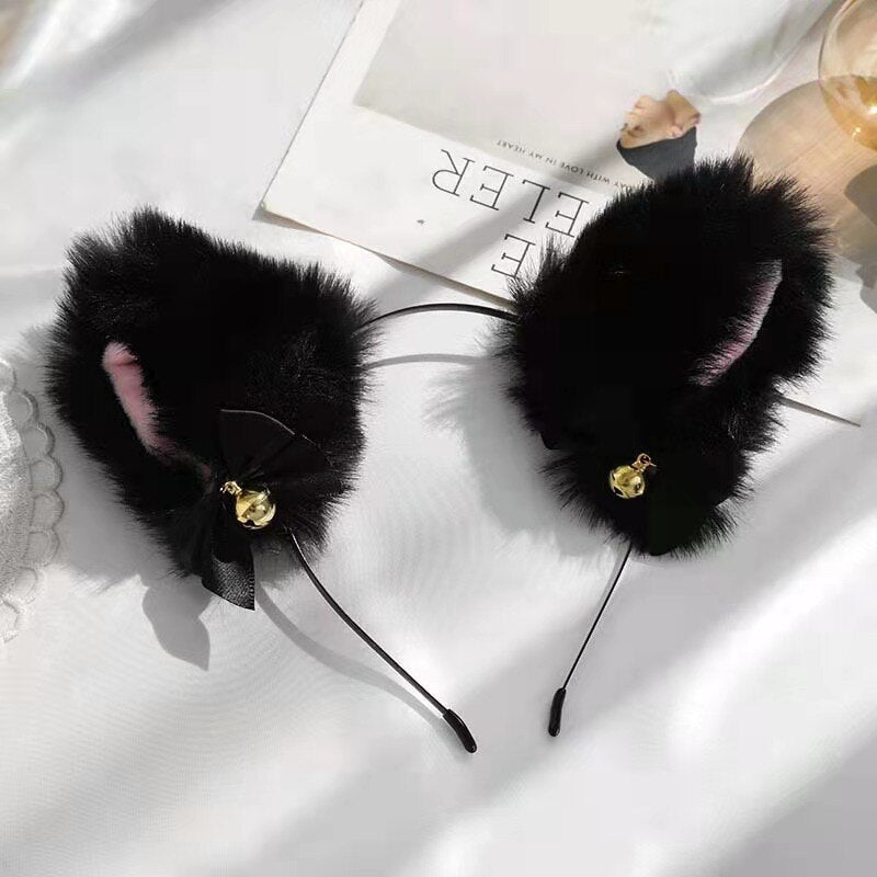 Cat ears deals headband anime