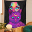 Anime Cat Girl Tapestry - Cat Tapestry