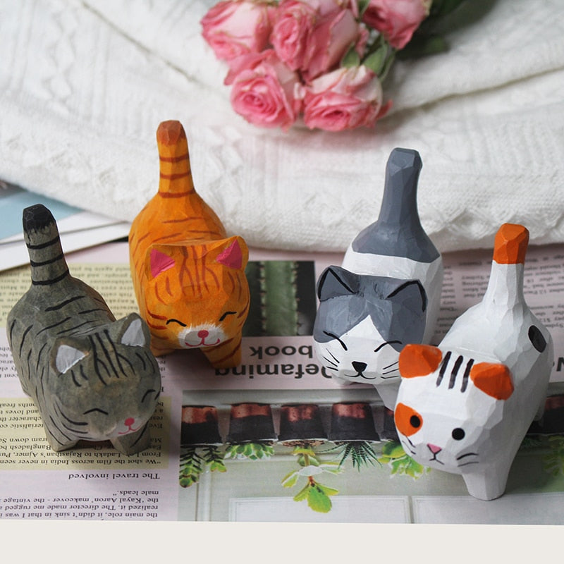 Antique Cat Figurines