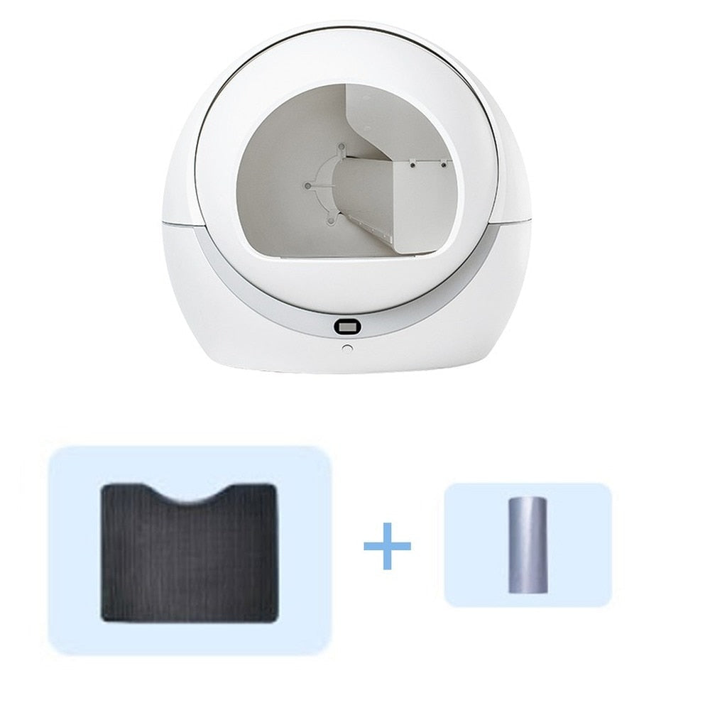 Auto Cat Litter Box - Grey - Cat litter Box