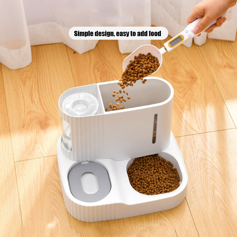 Automatic Food and Water Dispenser for Cats - automatic cat