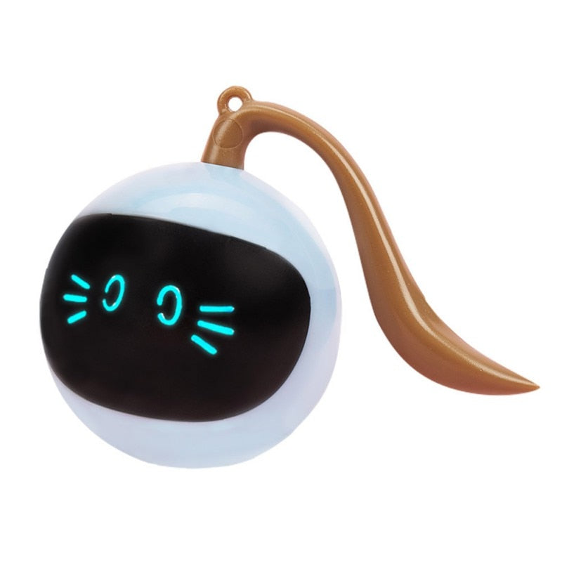 Automatic Smart Cat Toy - White - Cat Toys