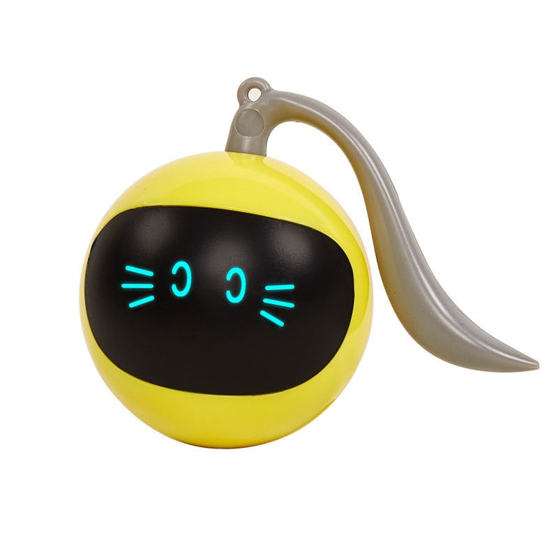 Automatic Smart Cat Toy - Yellow - Cat Toys