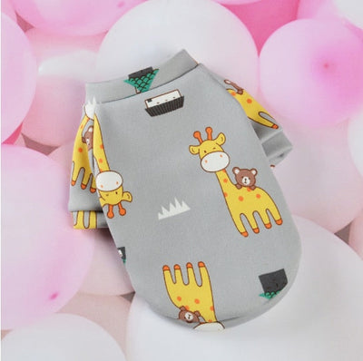 Autumn Clothes for Cats - Grey Deer / XS - Clothes for cats