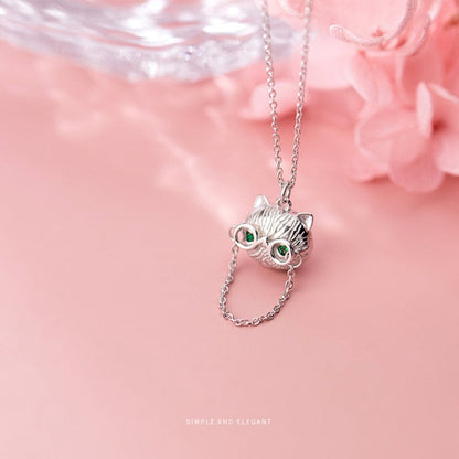 Badass Cat Necklace - Cat necklace