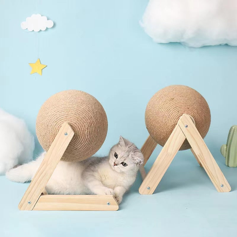 Ball Cat Scratching Post - Cat scratching post